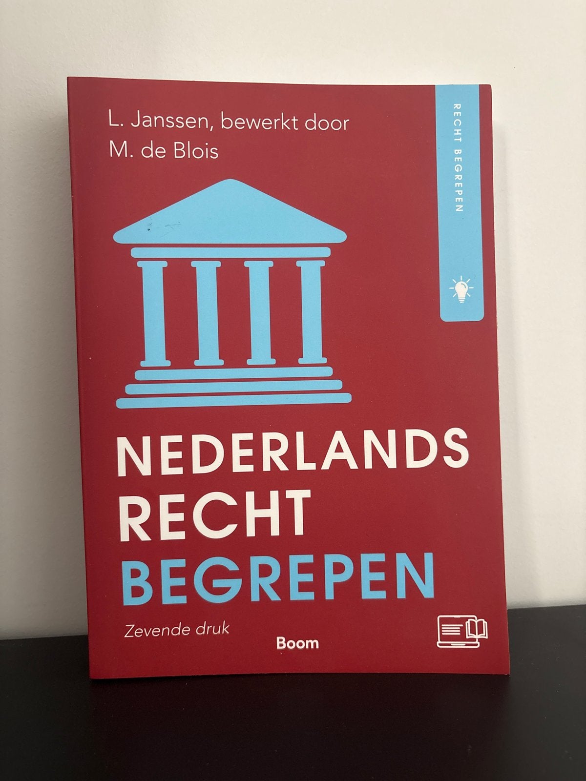 Nederlands Recht Begrepen - 7e druk, Boeken, Ophalen of Verzenden, Gamma, Zo goed als nieuw, HBO