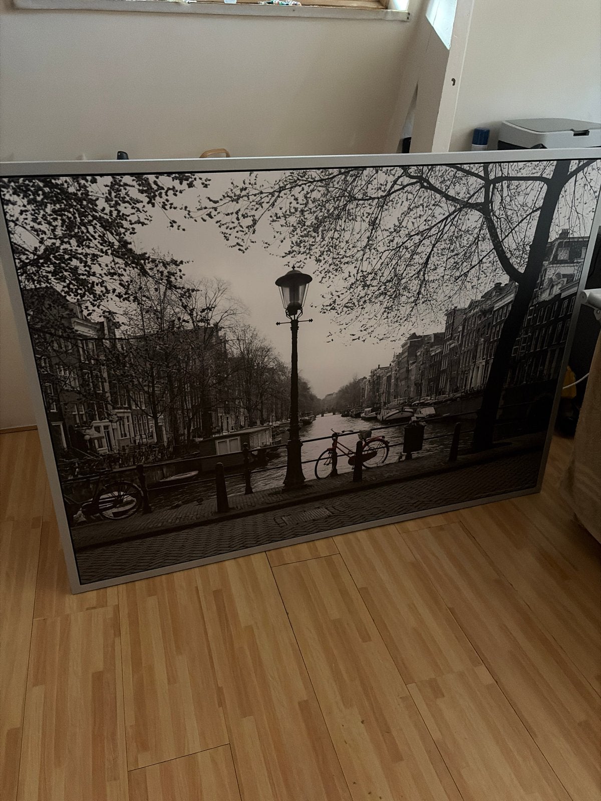 IKEA Schilderij Amsterdam, gratis af te halen, Ophalen, Zo goed als nieuw, Schilderij, 100 tot 125 cm