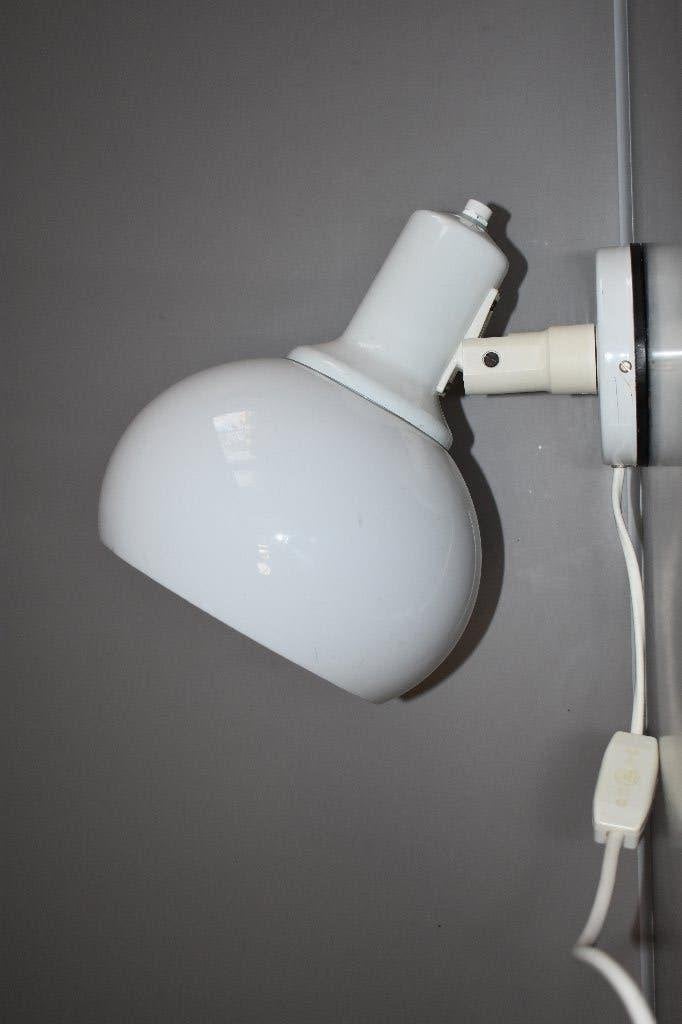 Herda witte mushroom paddenstoel muurlamp, Ophalen of Verzenden, Gebruikt, Metaal, Herda
