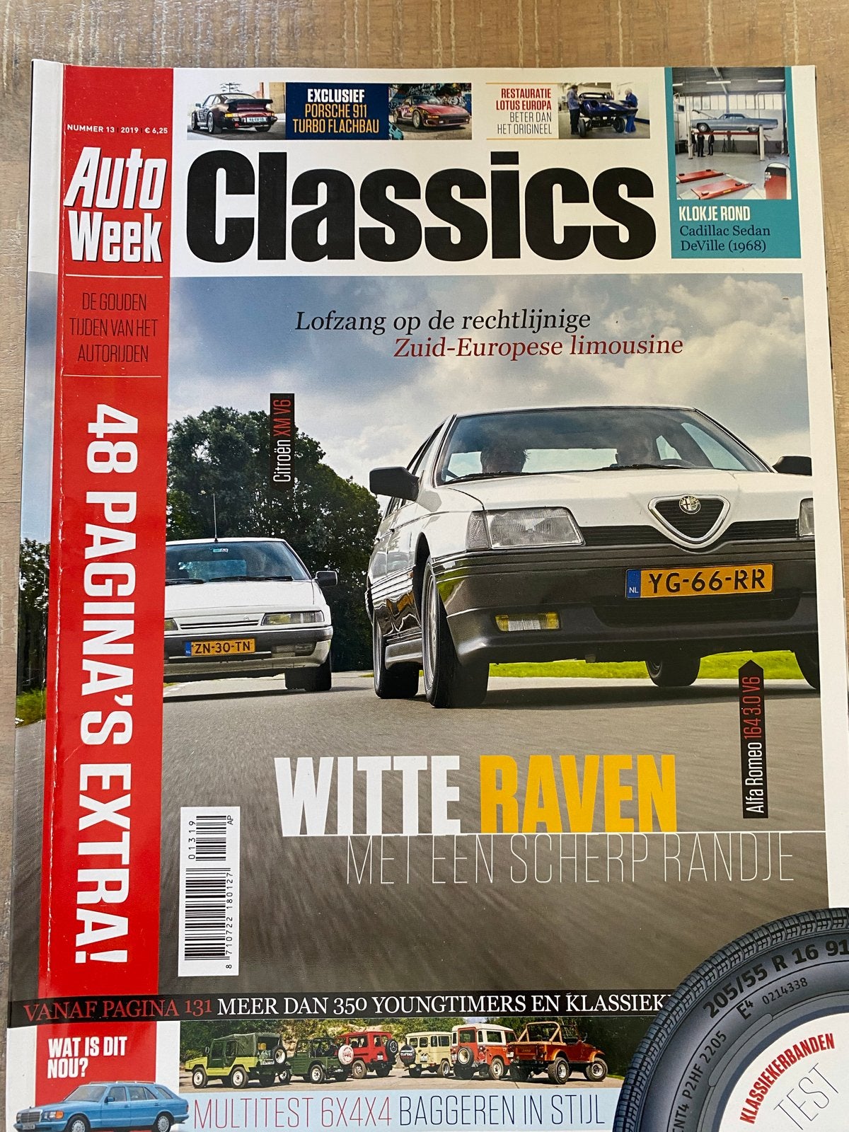 AutoWeek Classics no.13 2019 Alfa 164 3.0 V6 Citroen XM V6, Ophalen of Verzenden, Zo goed als nieuw, Algemeen