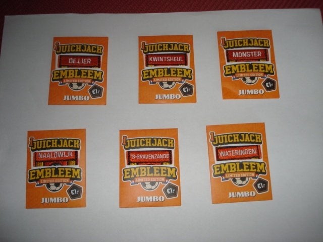 WESTLANDSE PLAATSEN ( 6 STUKS  ), Jumbo, Ophalen of Verzenden