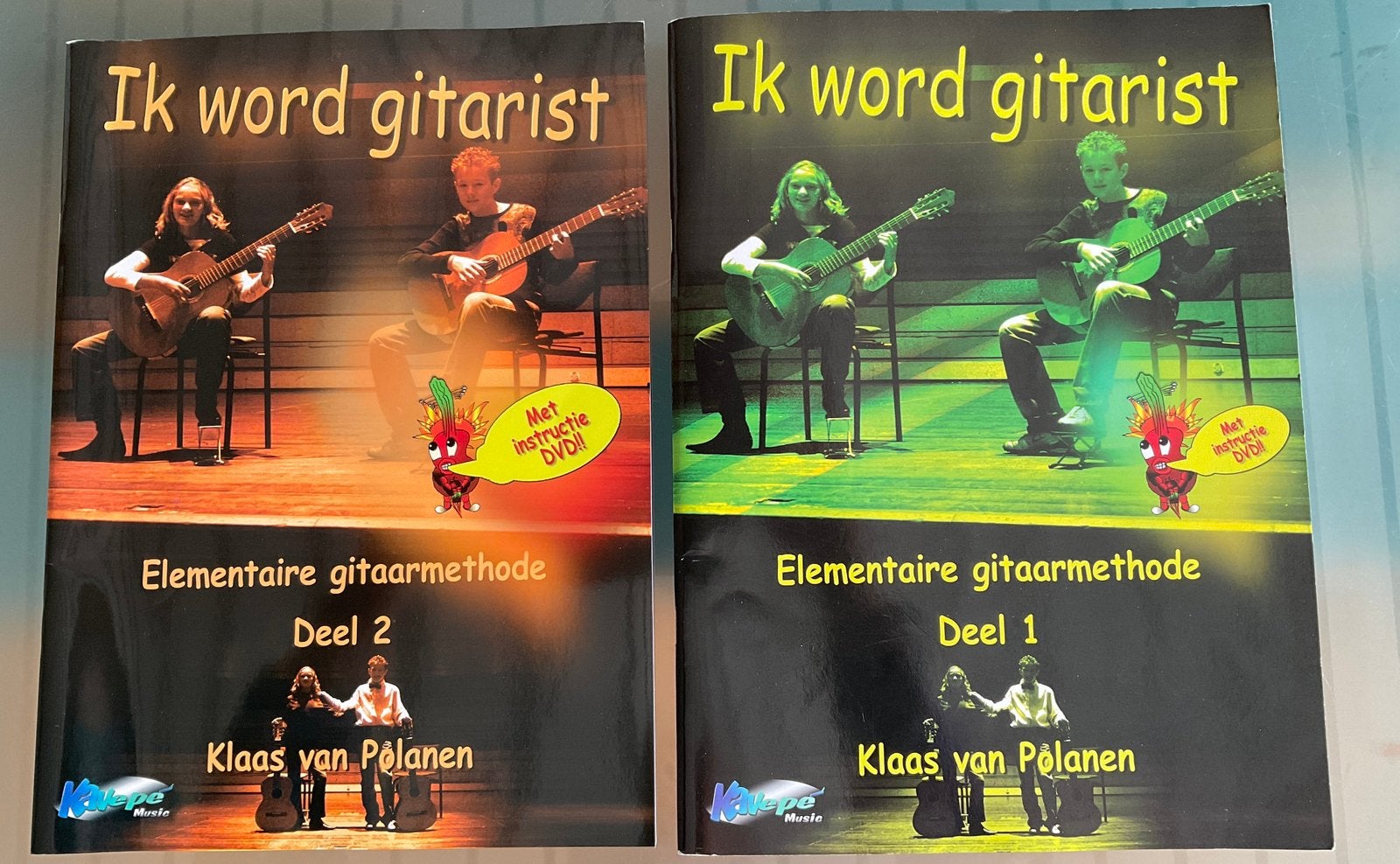 Klaas van Polanen: ik word gitarist" Deel 1 en Deel 2, Ophalen of Verzenden, Les of Cursus, Klassiek