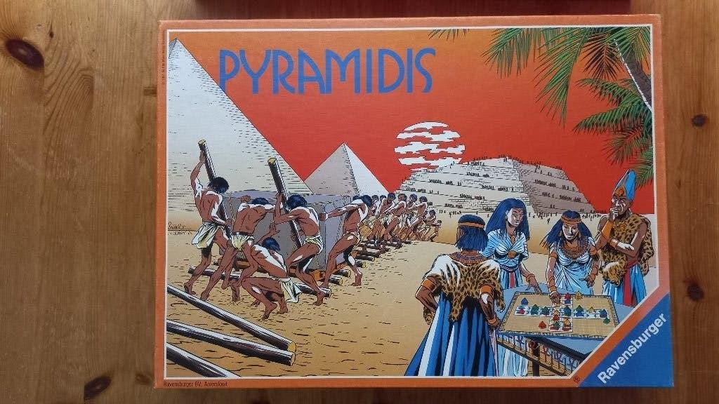 Pyramides bordspel, Een of twee spelers, Ophalen of Verzenden, Zo goed als nieuw