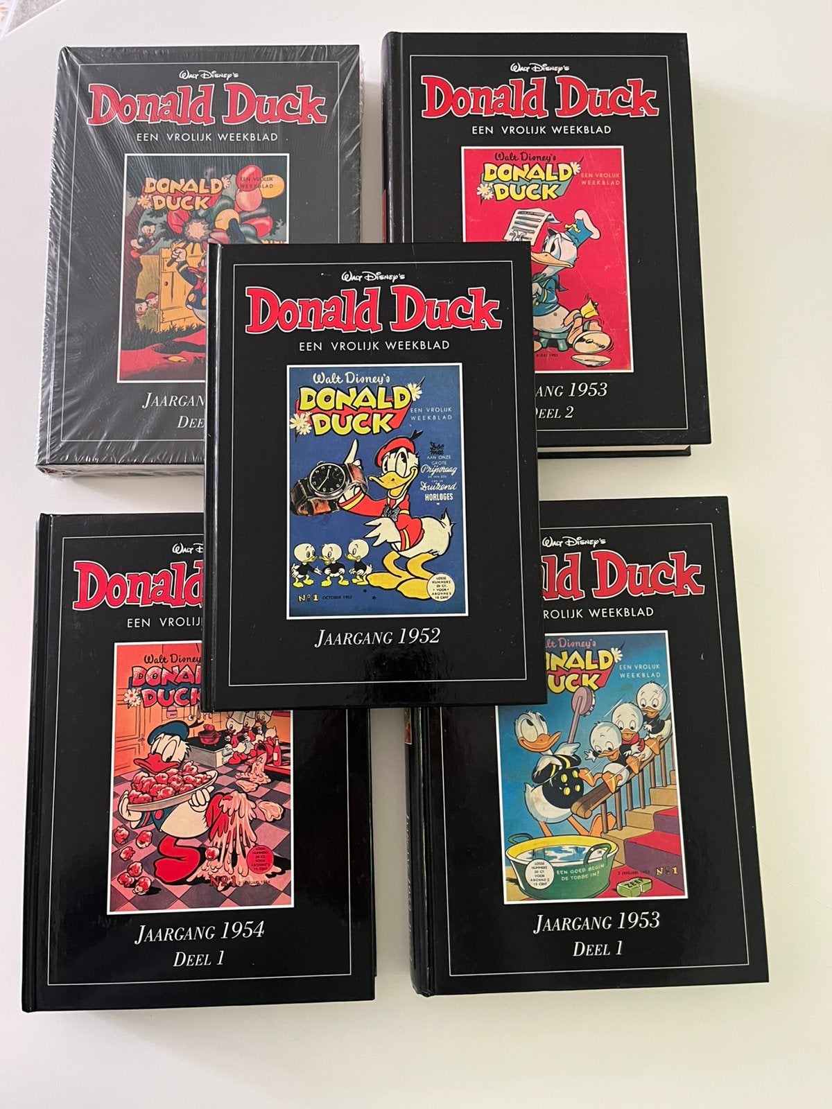 Donald Duck heruitgaven 1952, 1953 en 1954, Meerdere stripboeken, Ophalen, Zo goed als nieuw