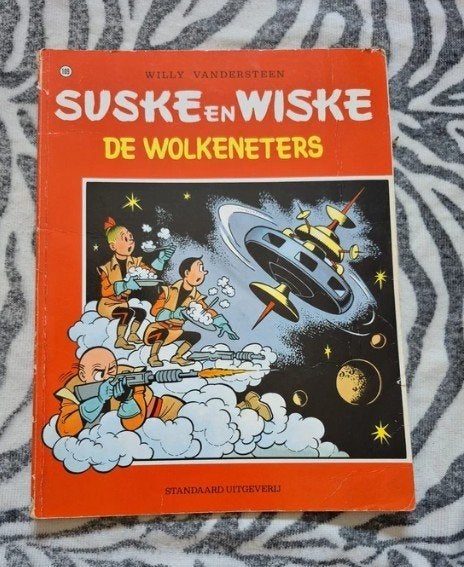 Suske en Wiske De Wolkeneters (nummer 109), Eén stripboek, Ophalen of Verzenden, Gelezen