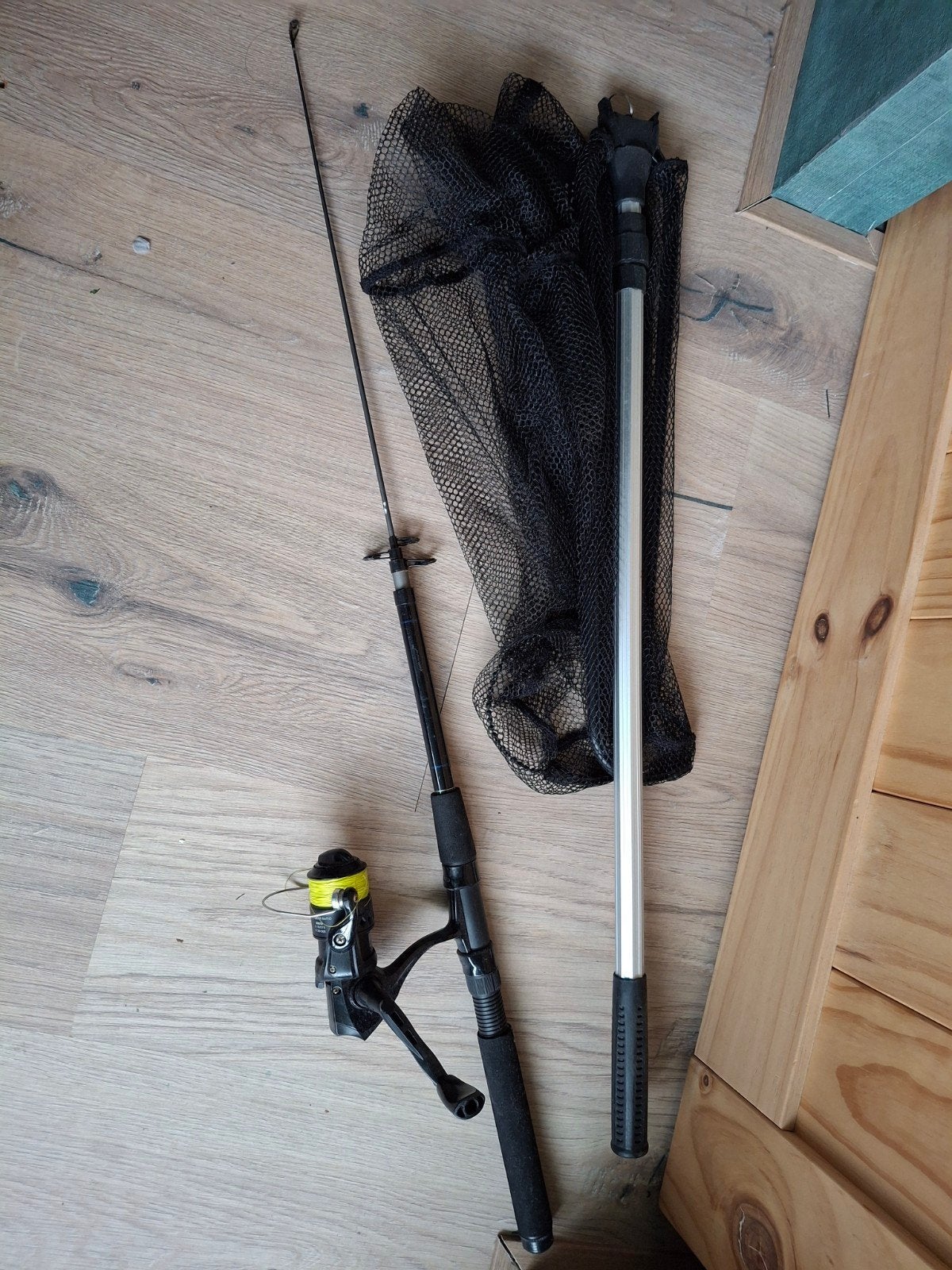 hengel met toebehoren, Ophalen of Verzenden, Zo goed als nieuw