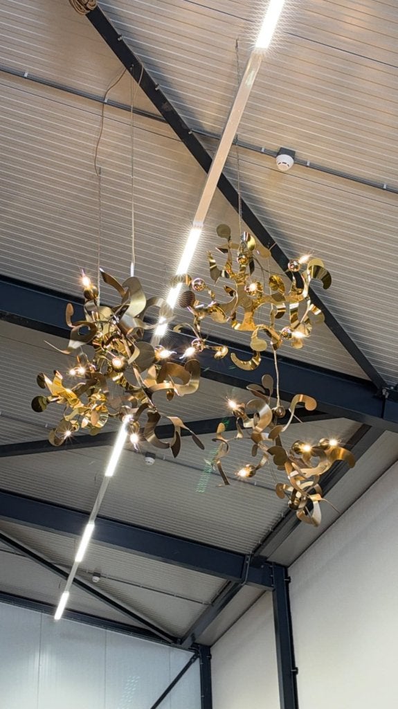 Showmodel Brand van Egmond Kelp Lichtsculptuur Design Lamp