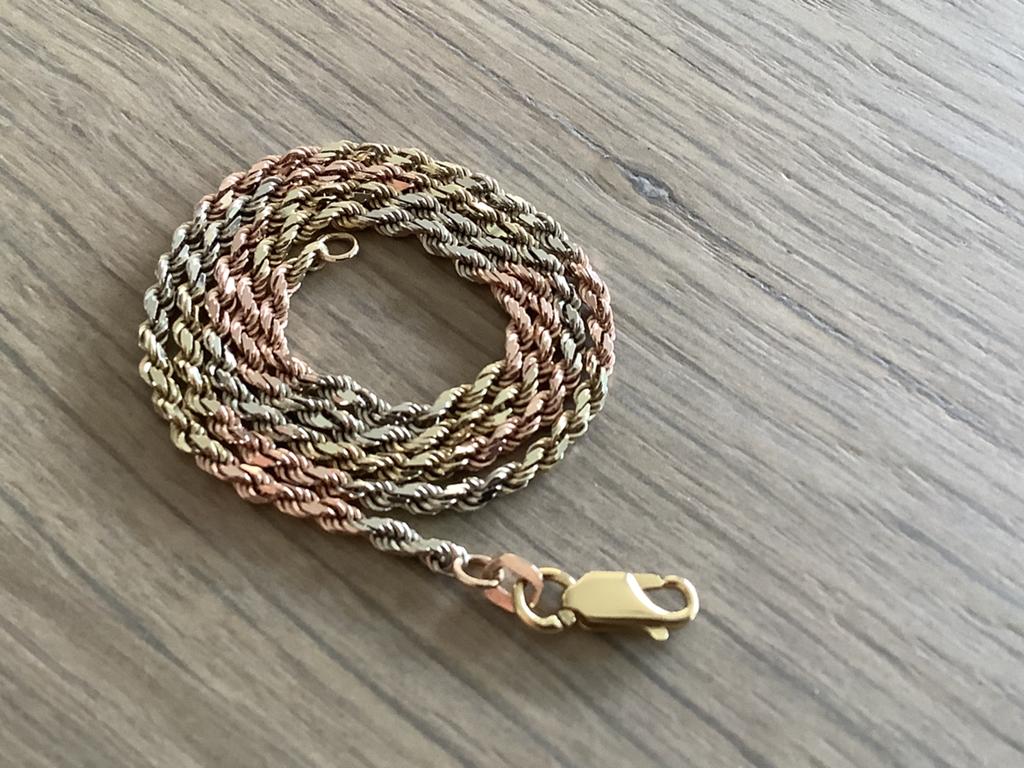 Gouden ketting, Ophalen of Verzenden, Zo goed als nieuw, Goud