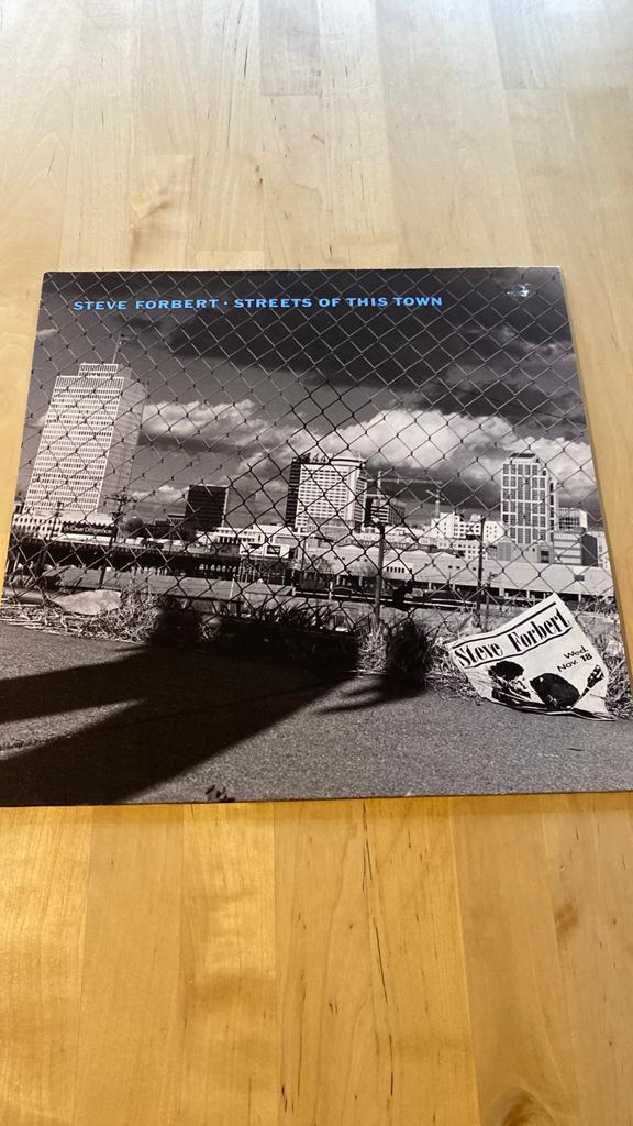 Vinyl lp Steve Forbert - Streets of this town, Ophalen of Verzenden, Zo goed als nieuw, 12 inch