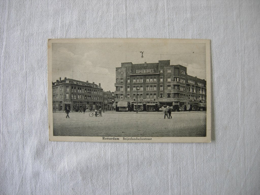 Ansichtkaart Rotterdam Beijerlandschestraat 1931, Verzenden, 1920 tot 1940, Gelopen, Zuid-Holland