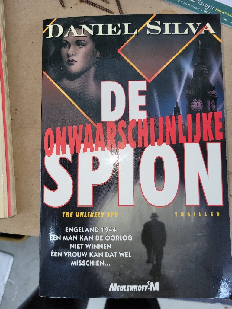 nieuwstaat de onwaarschijnlijke spion daniel silva, Ophalen of Verzenden, Tweede Wereldoorlog, Zo goed als nieuw