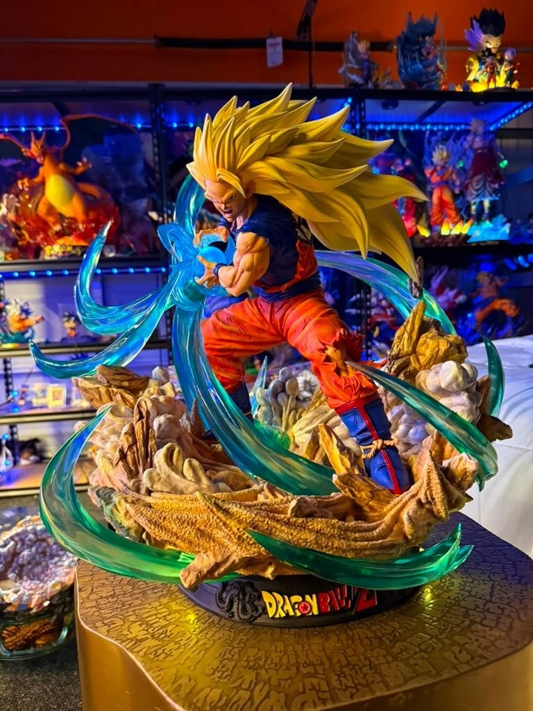 Dragon Ball Dragonball Z Goku SSJ3 KD Statue, Ophalen of Verzenden, Nieuw