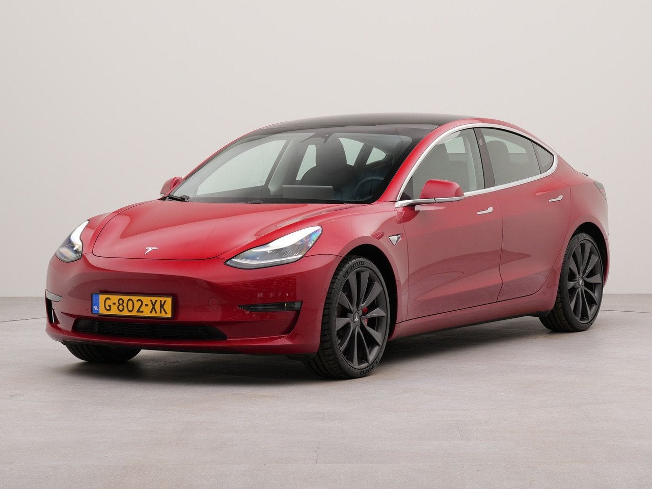 Tesla Model 3 Performance AWD 75 kWh panorama dak | SoH 91,4, Auto's, Automaat, 510 pk, Origineel Nederlands, Vierwielaandrijving