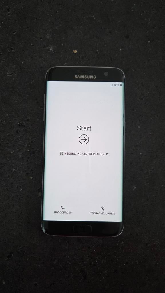 Samsung Galaxy S7 Edge - 32GB - Zwart, Telecommunicatie, Mobiele telefoons | Samsung, Ophalen, Gebruikt, Zwart, Zonder simlock
