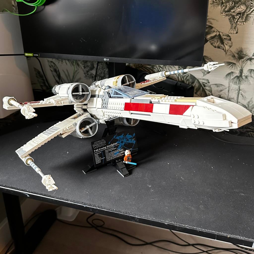 LEGO 75355 UCS X-Wing Starfighter, Ophalen of Verzenden, Zo goed als nieuw, Complete set, Lego