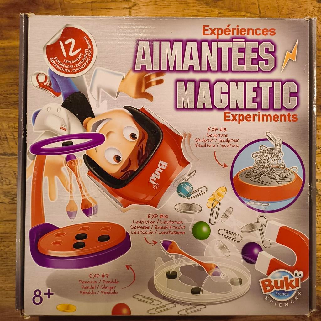 Magneet experimentendoos, Ophalen, Gebruikt, Jongen of Meisje