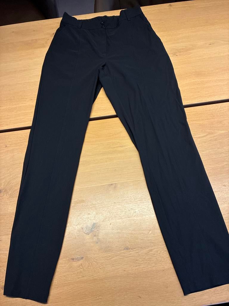 Studio Anneloes xs zgan broek zwart travelstof, Zwart, Ophalen of Verzenden, Zo goed als nieuw, Maat 34 (XS) of kleiner