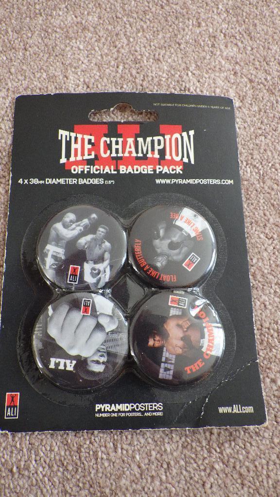 4 buttons van Mohammed Ali, Ophalen of Verzenden, Huis en Inrichting