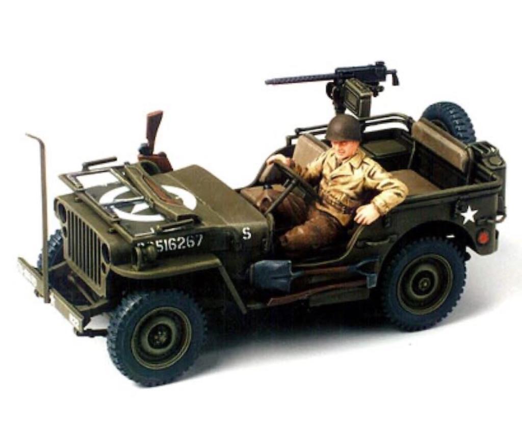 tamiya 35219 U.S. Jeep Willys MB 1/35, 1:32 tot 1:50, Nieuw, Ophalen of Verzenden, Italeri