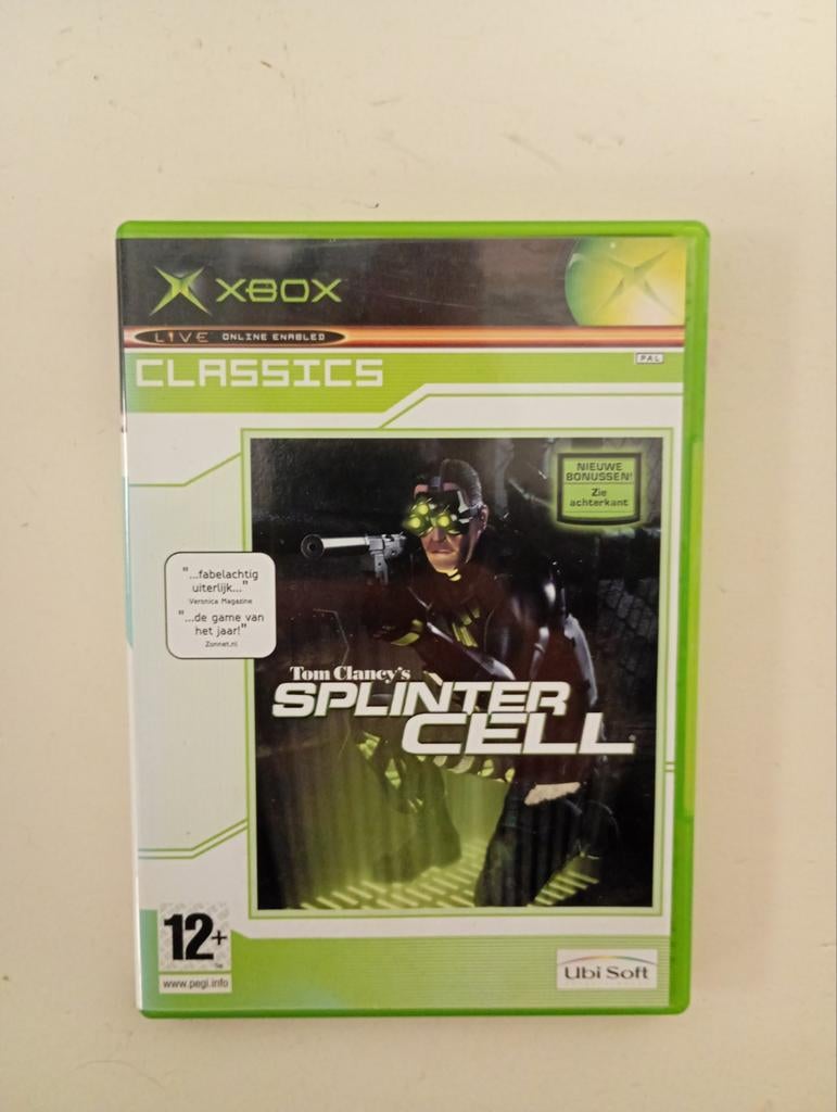 Tom Clancy's, Splinter Cell, Spelcomputers en Games, Games | Xbox Original, Vanaf 18 jaar, Shooter, 1 speler, Ophalen of Verzenden