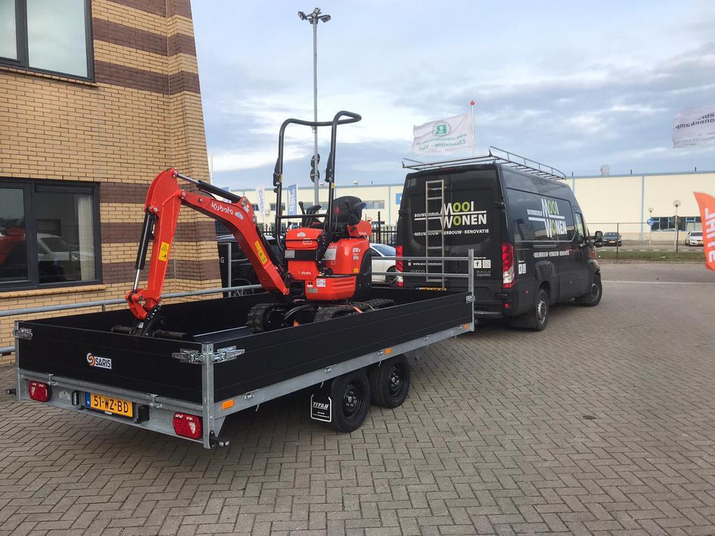 Minigraver met ervaren machinist, Ophalen of Verzenden, Overige