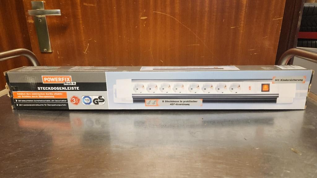 Powerfix Steckdosenleiste - z.g.a.n. in doos!, Ophalen, Zo goed als nieuw, Stopcontact