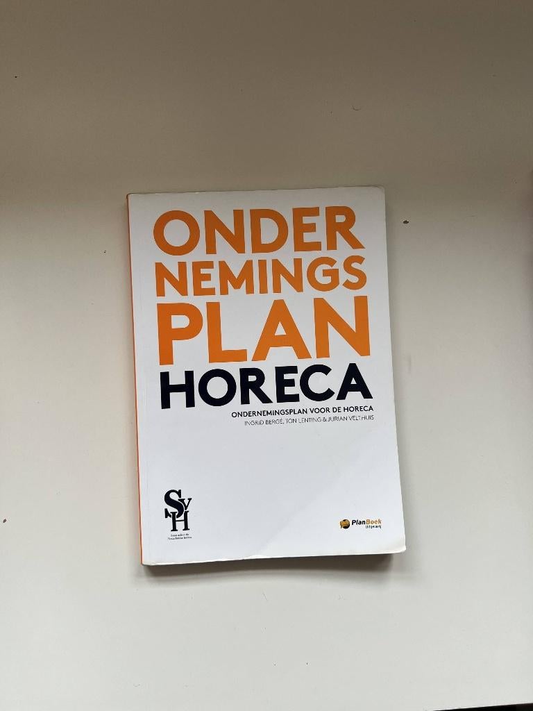 ondernemingsplan horeca, Diverse auteurs, Ophalen of Verzenden, Zo goed als nieuw, MBO