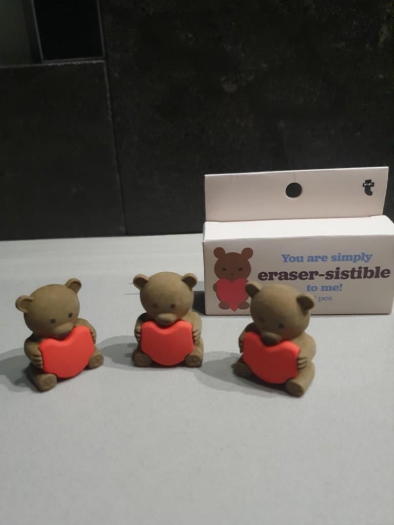 Valentijn, hartjes, lieve beer(tjes) gum, Ophalen of Verzenden