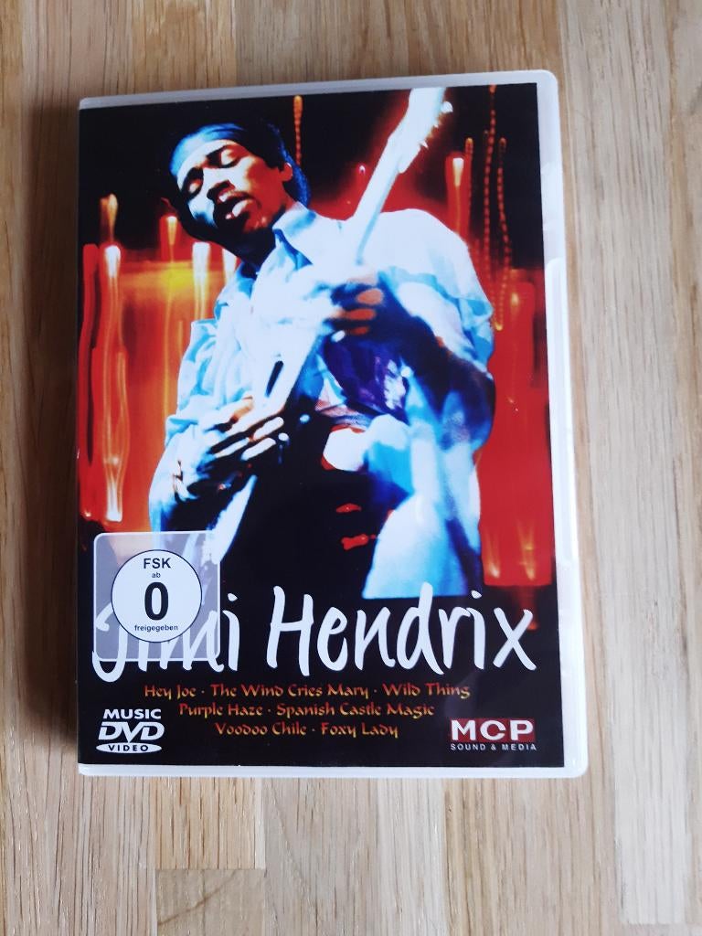 Te koop dvd Jimi Hendrix Wild Thing, Alle leeftijden, Ophalen of Verzenden, Zo goed als nieuw, Muziek en Concerten