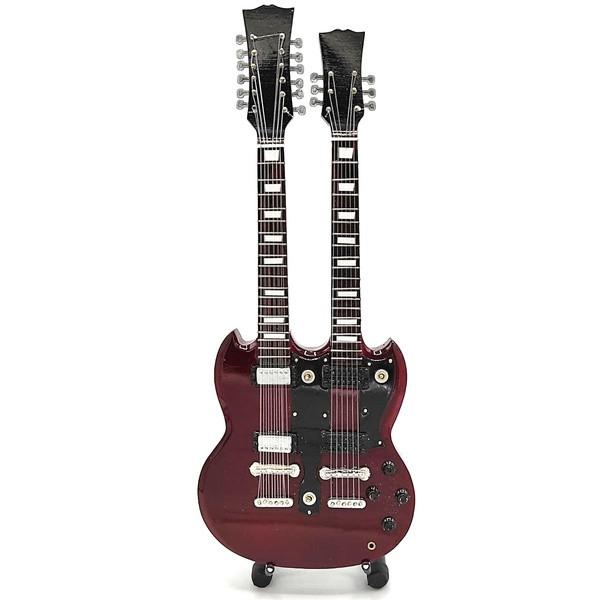 Jimmy Page Led Zeppelin miniatuur gitaar 25cm mini guitar, Info@deconoord.nl, Deco Noord, Nieuw, Ophalen of Verzenden