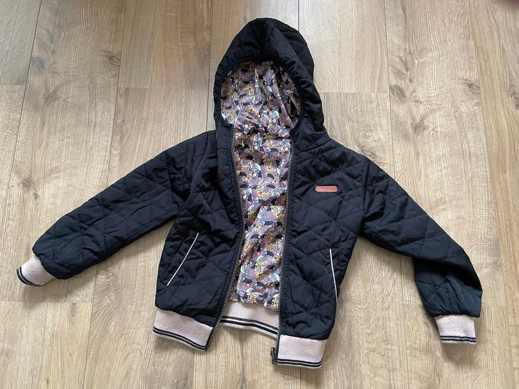 Reversibel Tussenjas maat 116 Nono, Ophalen of Verzenden, Zo goed als nieuw, Meisje, Jas