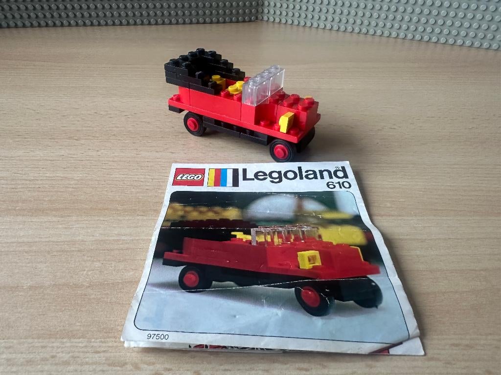 Lego 610 Vintage Car, Ophalen of Verzenden, Gebruikt, Complete set, Lego
