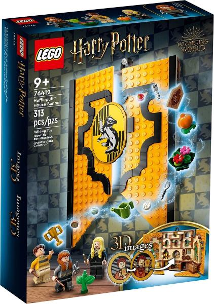 Lego Harry Potter 76412 Hufflepuff House Banner, Ophalen of Verzenden, Nieuw, Complete set, Lego