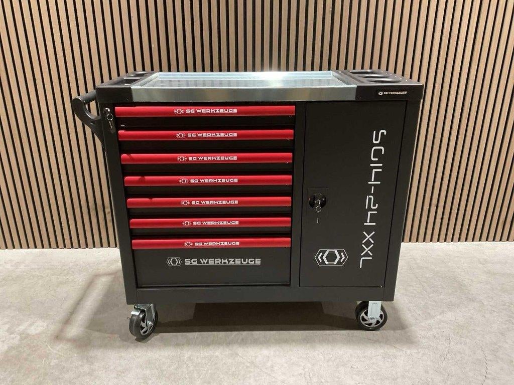 SG Werkzeuge SG14-24 XXL Gereedschapswagen gevuld nieuw ‼️, Ophalen, Gevuld, Nieuw