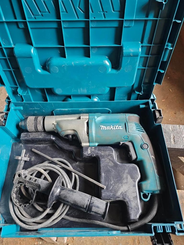 Makita HP2051F klopboormachine, 230 Volt, Doe-het-zelf en Verbouw, Gereedschap | Handgereedschap, Ophalen, Makita, Zo goed als nieuw