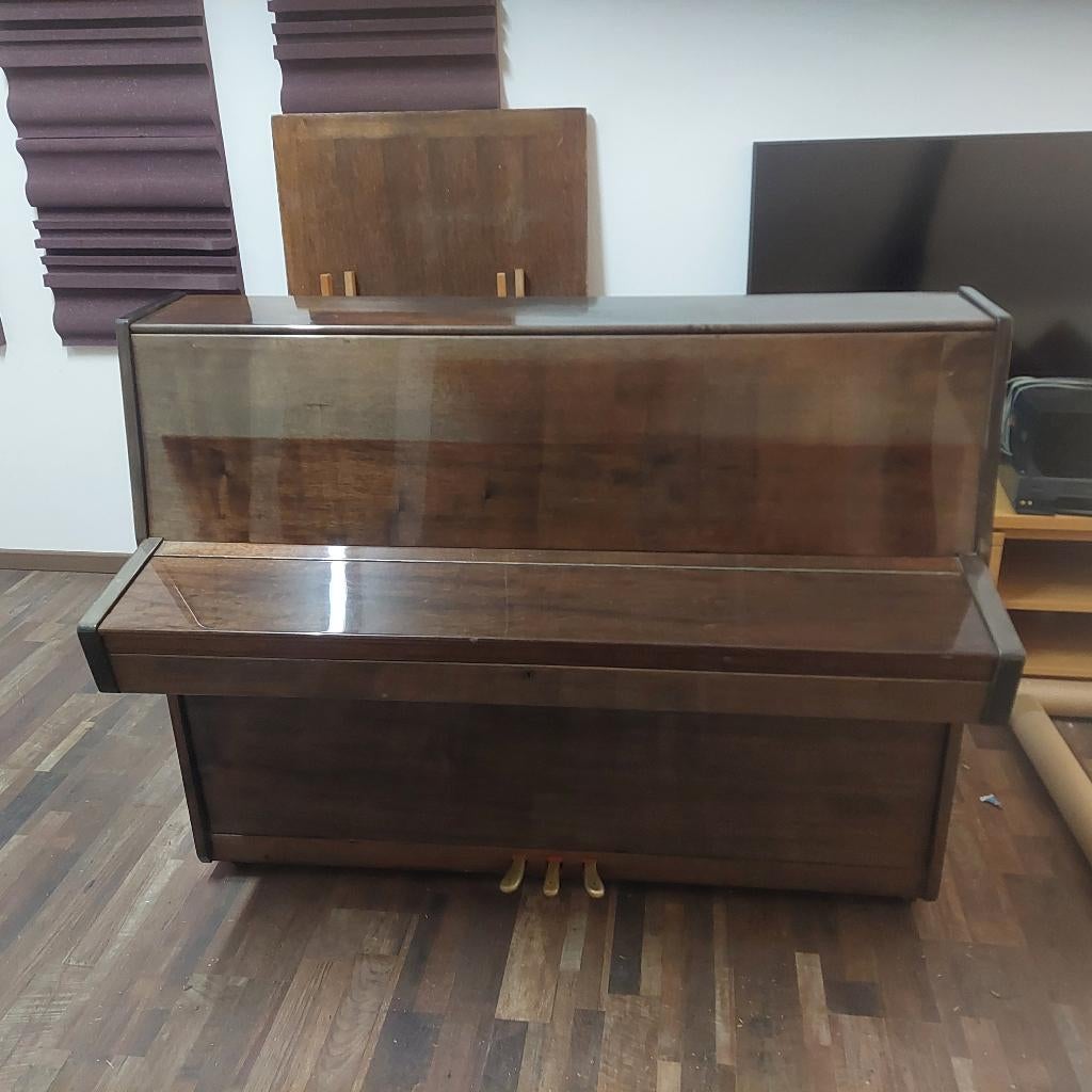 Piano merk Blessiing, Ophalen, Bruin, Zo goed als nieuw, Piano
