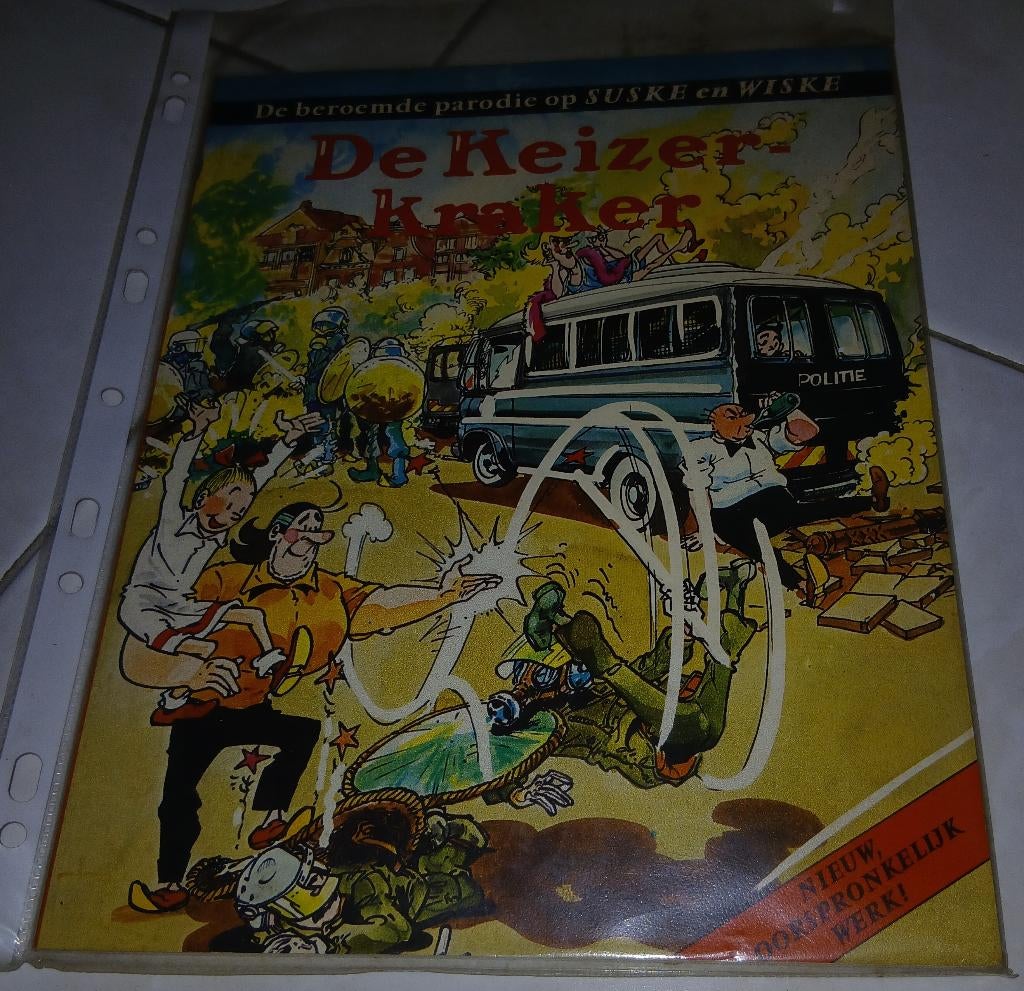 de keizer-kraker, Ophalen, Willy Vandersteen, Eén stripboek, Zo goed als nieuw
