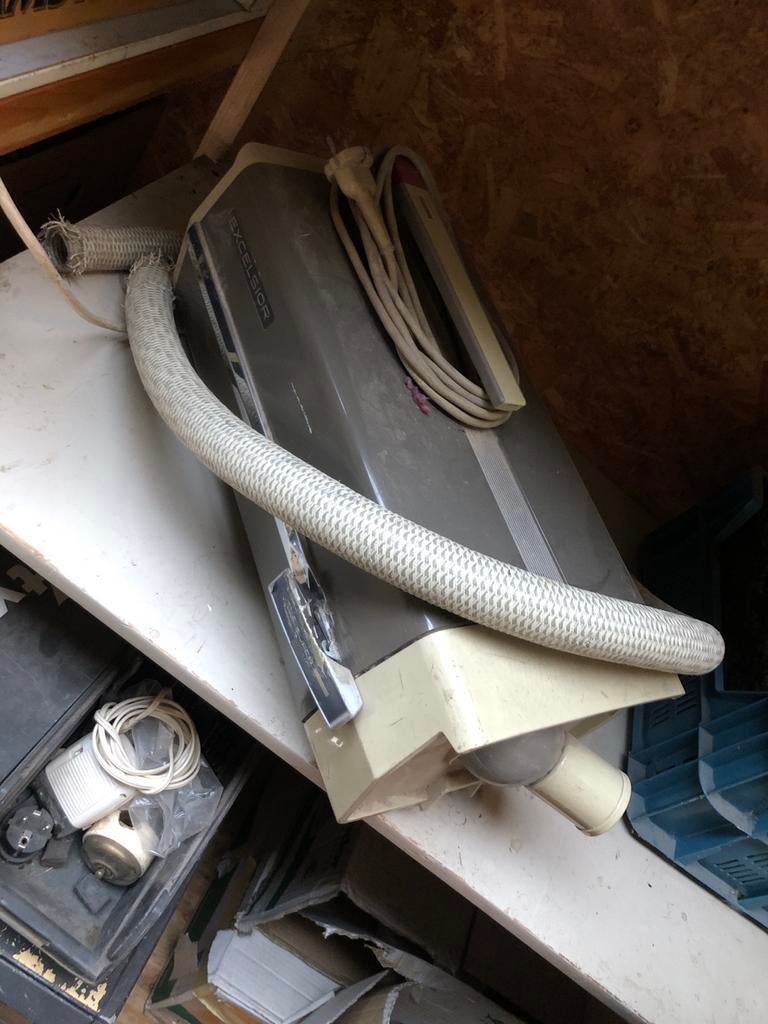 Vintage Excelsior Stofzuiger, Ophalen, Gebruikt, Stofzak, Minder dan 1200 watt