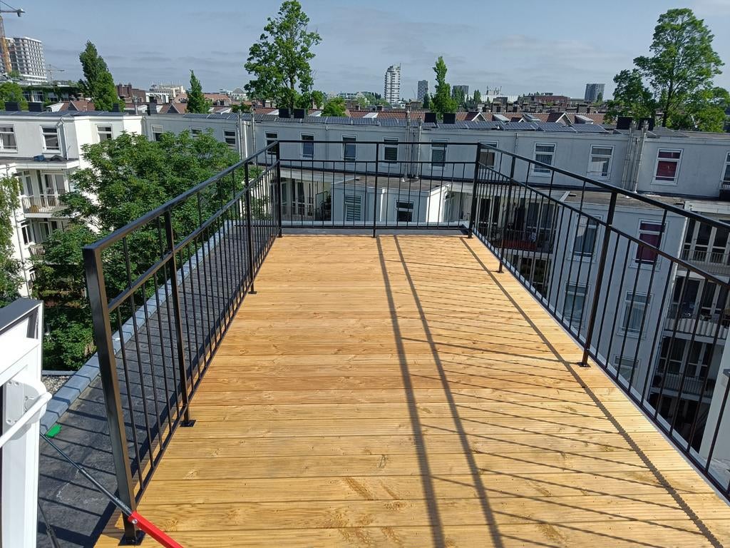 Fabricage, schilderen en installatie van metalen balustrades, Ophalen of Verzenden, IJzer, Sierhekwerk