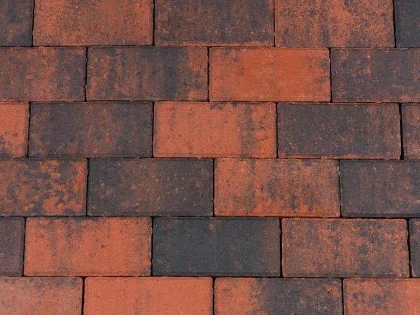 BKK, 8 cm rood zwart, Tuin en Terras, Klinkers, Nieuw, Ophalen of Verzenden, 10 m² of meer