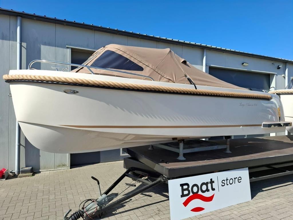Lago Amore 606 Tender met Honda BF50, Ophalen, 6 meter of meer, Nieuw, 30 tot 50 pk