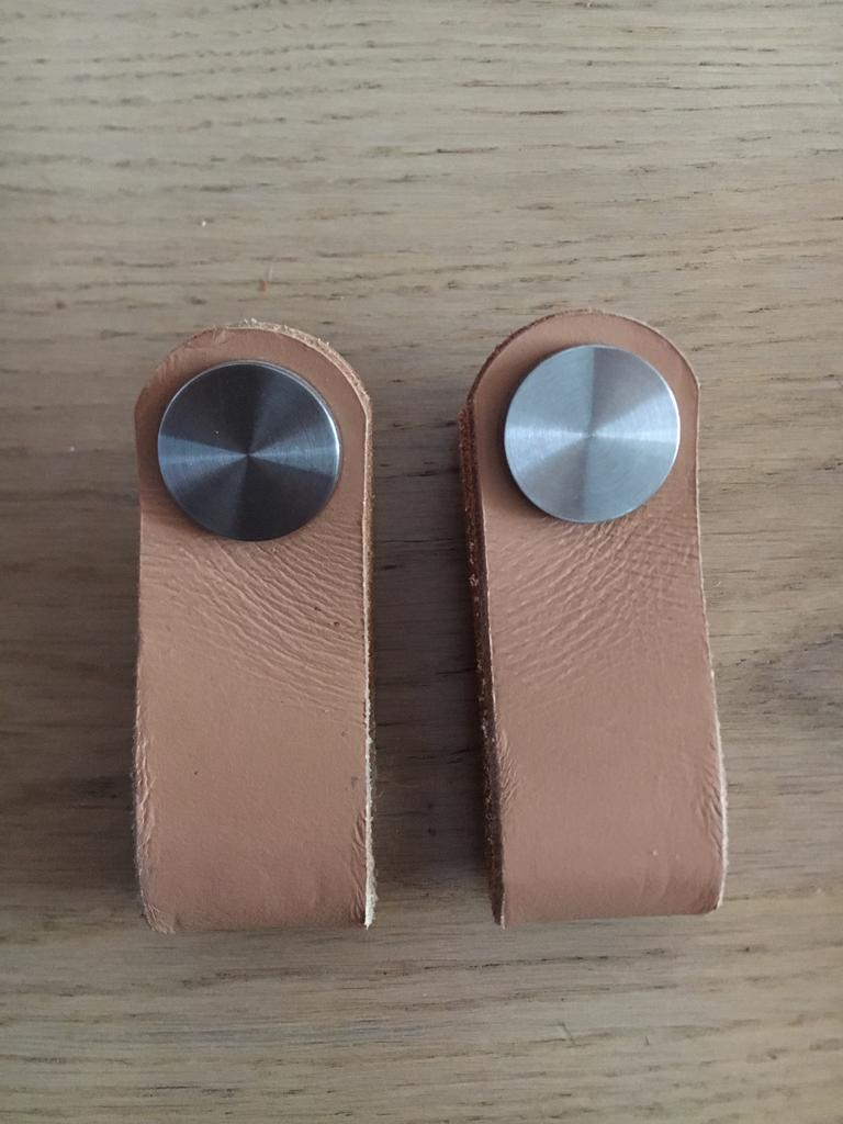 Leren handgrepen van Ikea ÖSTERNÄS, Ophalen of Verzenden, Zo goed als nieuw