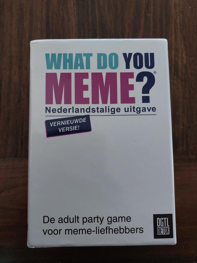What do you meme?, Ophalen of Verzenden, Nieuw, Overige uitgevers, Nederlands