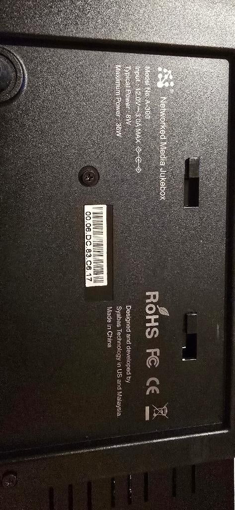 Popcorn Hour A-300 media speler — netwerk / HDD‑bay / HDMI, Ophalen, Gebruikt, HDMI