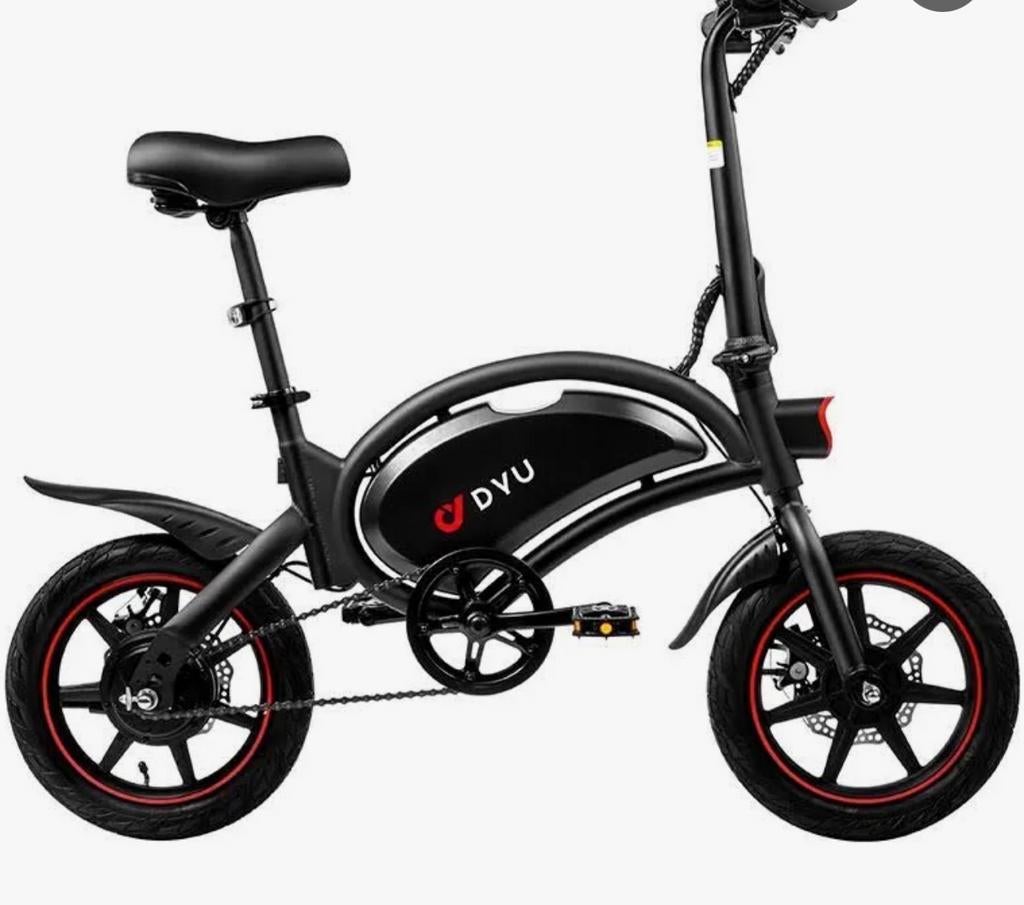 DYU D3F Elektrische Fiets - Goede Staat, Overige merken, Minder dan 30 km per accu, Gebruikt, Ophalen of Verzenden