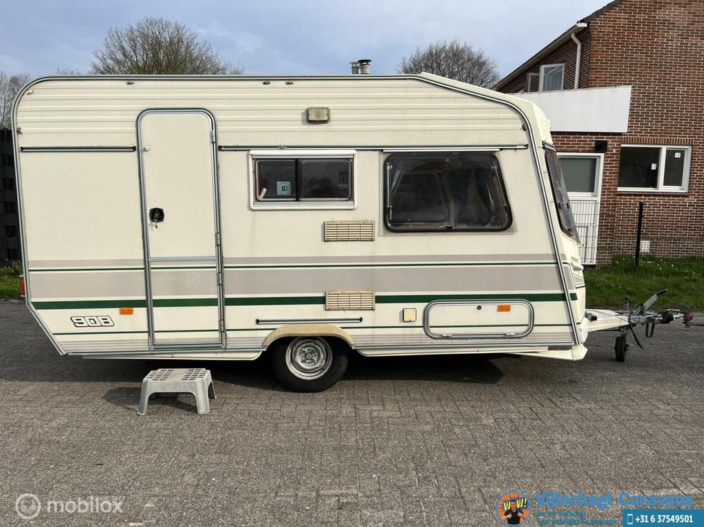 Chateau Cantara 1000 908 incl voortent, Chateau, Ringverwarming, Bedrijf, Tot en met 4