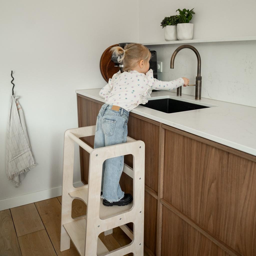 Houten montessori leertoren Jindl div. kleuren, Jindl, Info@jindl.nl, Overige typen, Nieuw