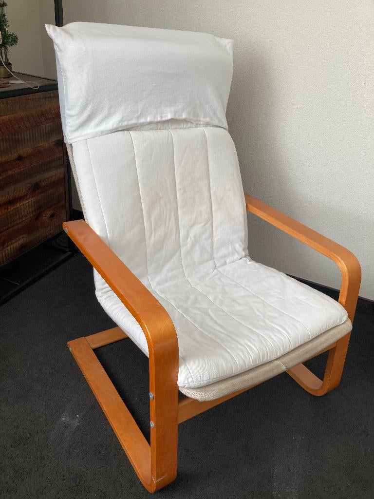 Ikea fauteuil poäng in goede staat, Ophalen, Gebruikt, 75 tot 100 cm, 50 tot 75 cm