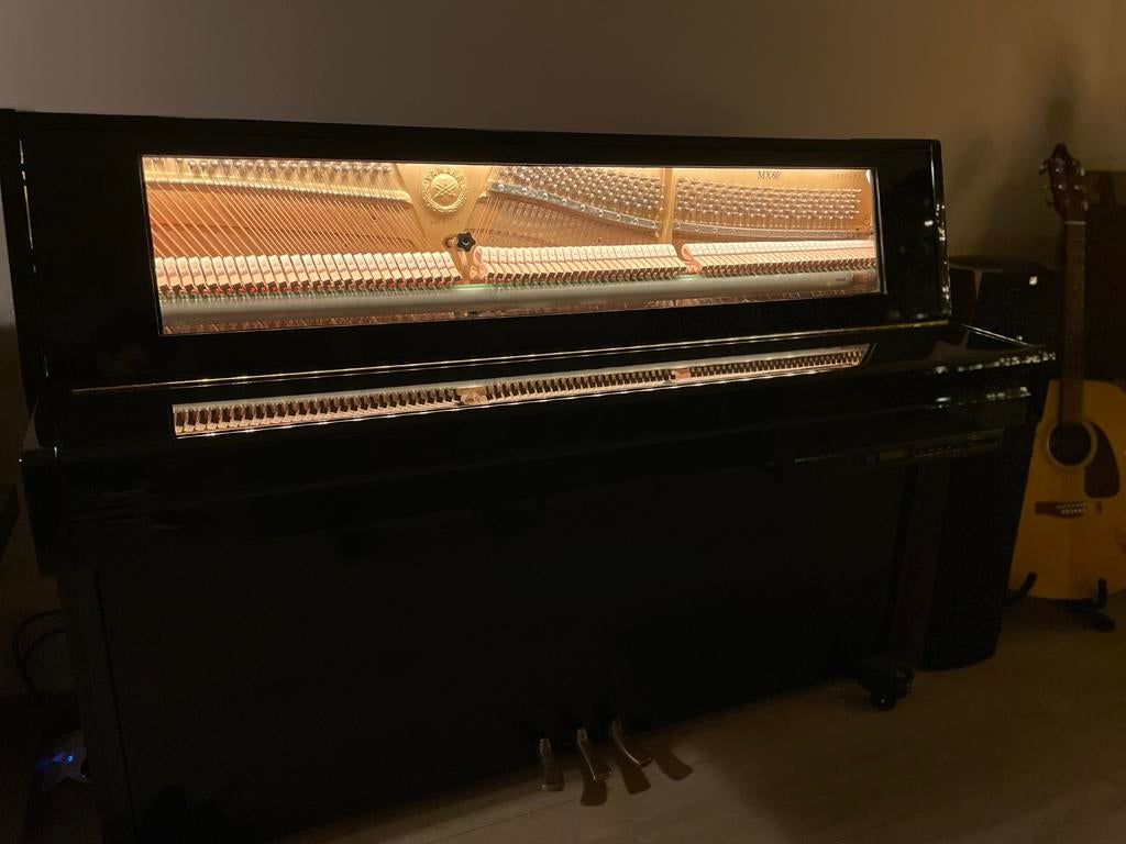 Zelfspelende Piano - 24/7 Live Piano Muziek, Muziek en Instrumenten, Piano's, Gebruikt, Zwart, Ophalen of Verzenden, Piano