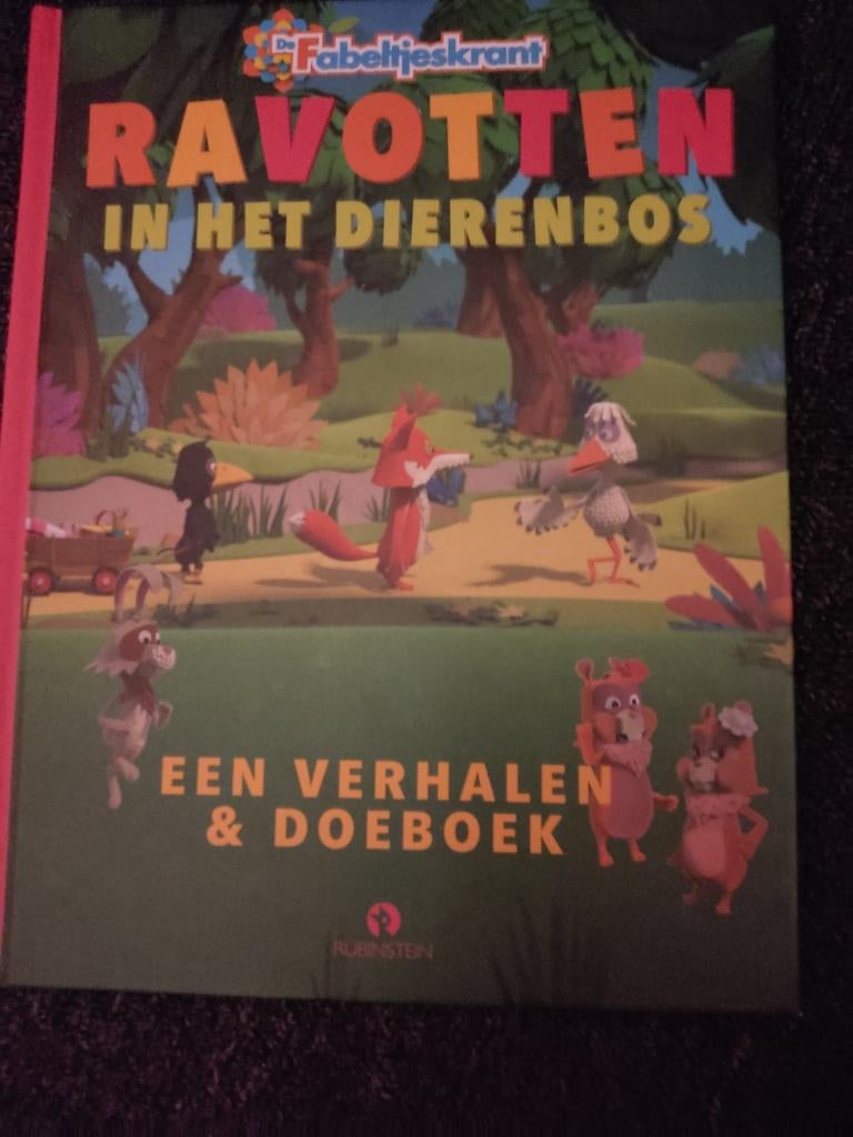 Ravotten in het Dierenbos - Verhalen & Doeboek, Ophalen, Sprookjes, Fabeltjeskrant, Zo goed als nieuw